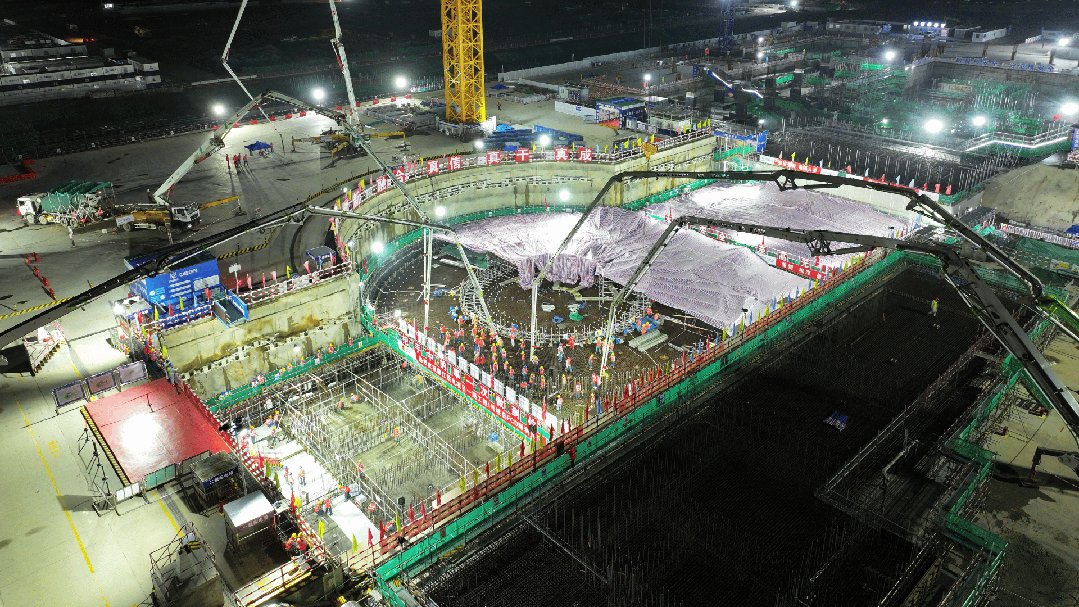 刷新纪录！总泵车高效助建在粤首个沿海核电项目！