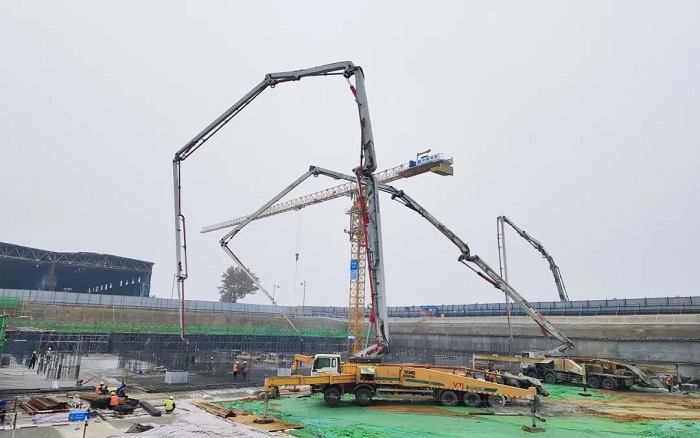 生态建设再添新篇！总62米泵车组团助建泉城