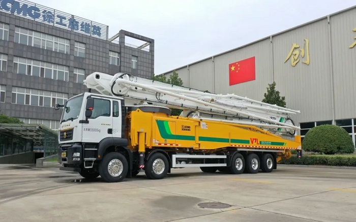 bauma CHINA丨精彩持续 全球五桥最大全法规总75米泵车首台下线