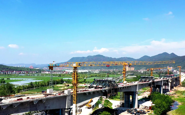 凌空起舞，飞跨南北！总群塔助建浙江“诗画走廊”