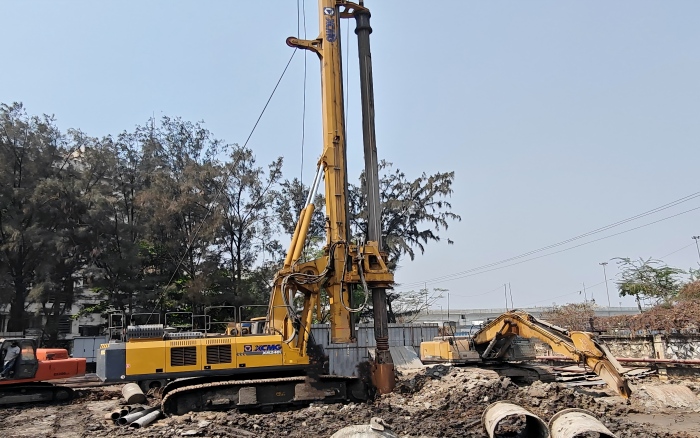 以“稳”护航！总XR240I旋挖钻机助力南亚基建项目