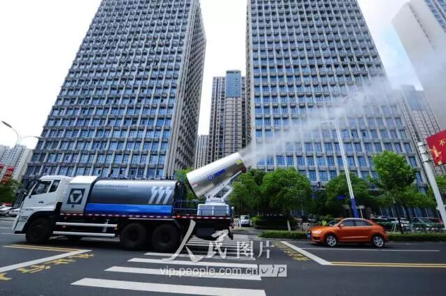 清凉启动！总雾炮车魅力指数100分！